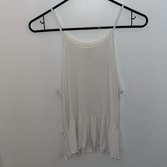 American Eagle Small Ribbed Tank Top - Picture 1 of 3